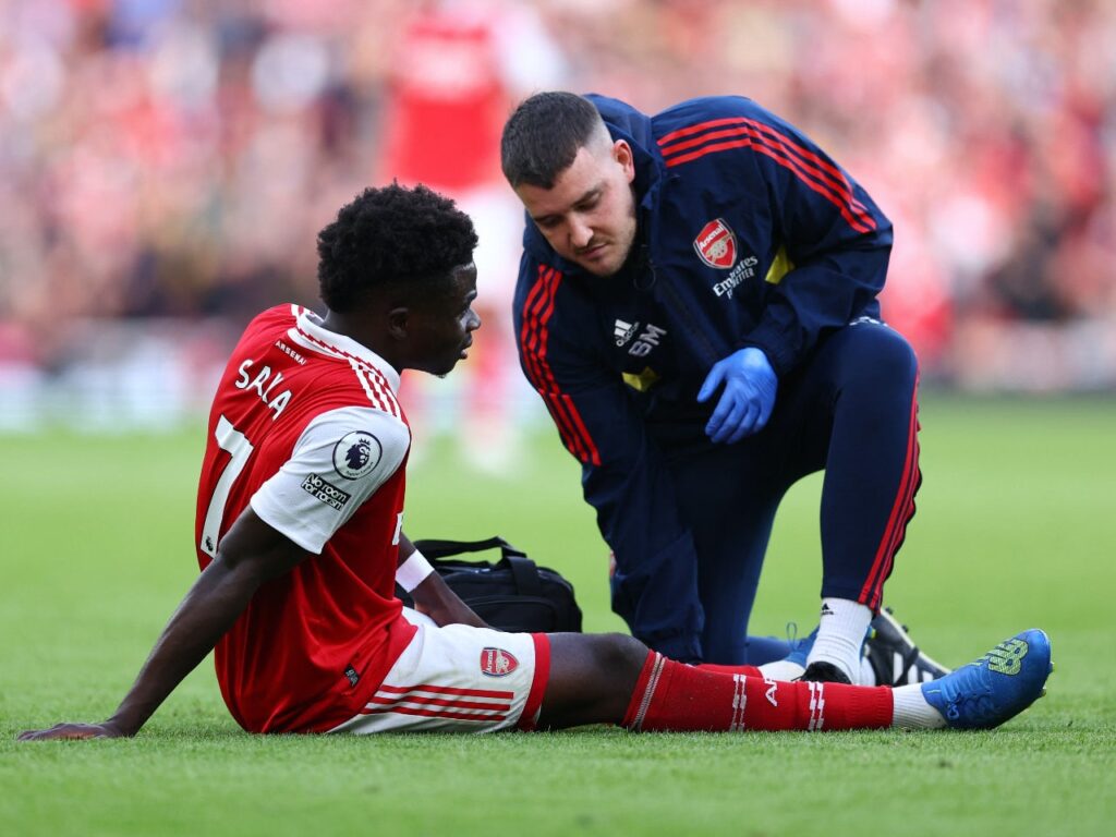 Arsenal Injury: Arteta comments Bukayo Saka injury