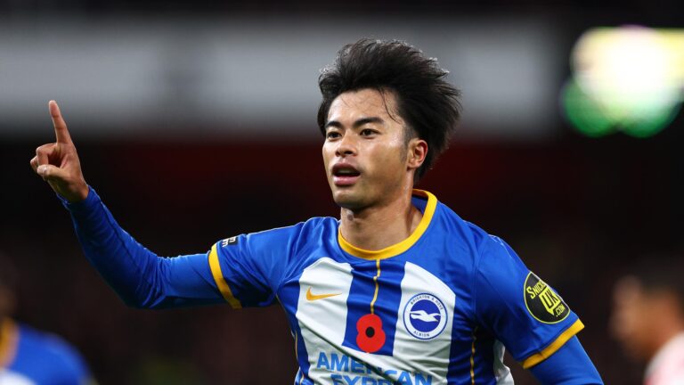 Manchester City Eyeing Brighton’s Kaoru Mitoma as Potential Riyad Mahrez Replacement