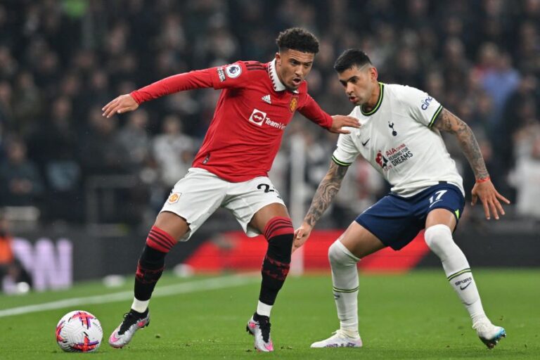 Tottenham Hotspur May Sign Manchester United Outcast Jadon Sancho