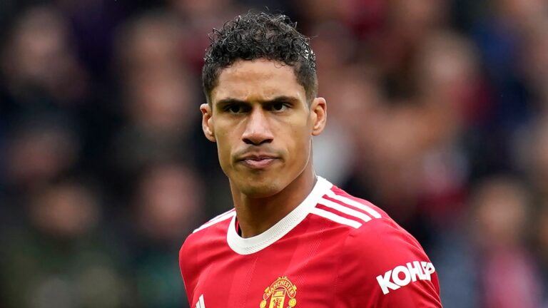 Uncertainty Surrounds Raphael Varane’s Future at Manchester United
